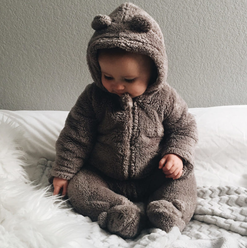 Image of Baby in Teddy Bear Costume - Sleep-Tite Bed Bug Remediation